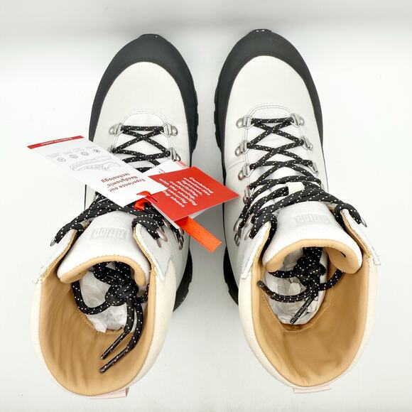 FitFlop Women NEO-D-HYKER E01 Walking Boot US 8 EU 39 White Black Waterproof NIB - Picture 10 of 14